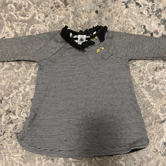 ♥️sold♥️Robe Petit Bateau 6 mois - Picture 1 of 5